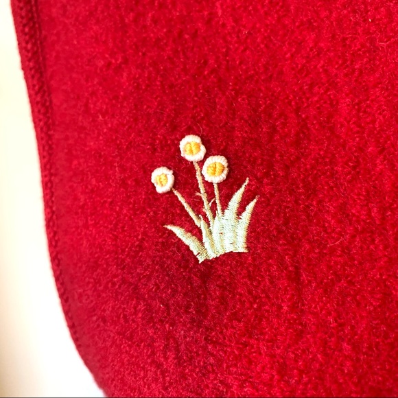 LISA INTERNATIONAL Boiled Wool Sheep Vest—SZ. LG - Picture 3 of 14